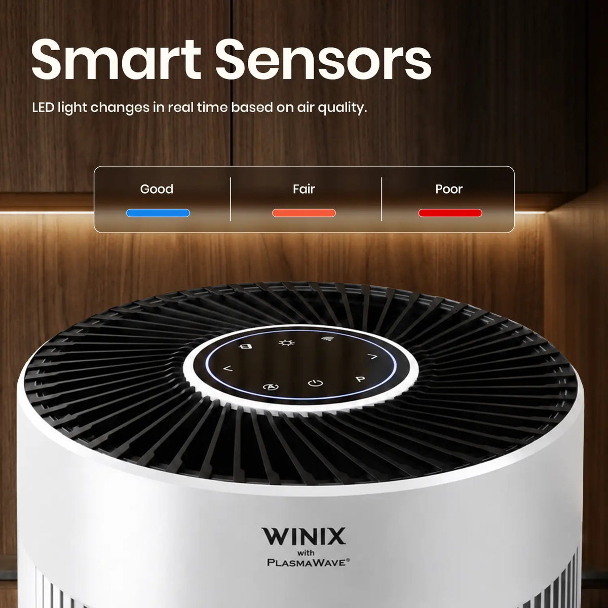 winix t800 smart sensors